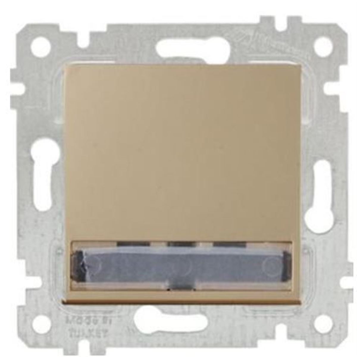 RİTA MEK TUŞ IŞIKLI ETİK. ANAHTAR (220V)(KLİPSLİ) 1